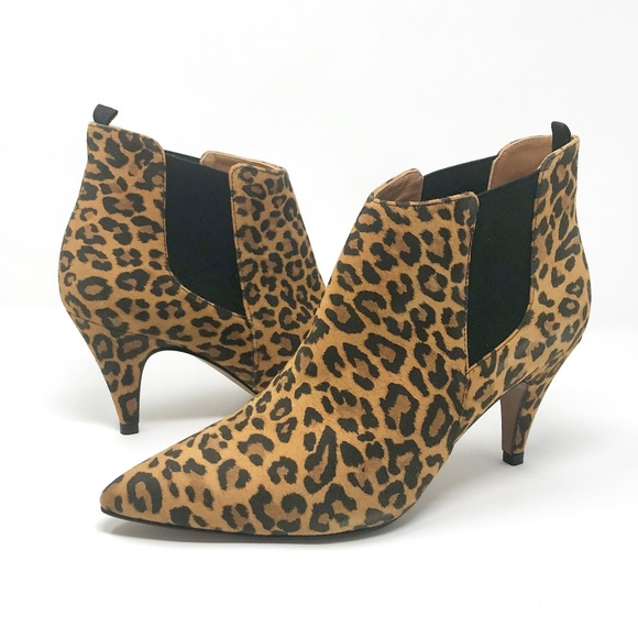 IRO Shoes - ⬇️IRO Xenga Leopard Suede Bootie Sz 7 NWT